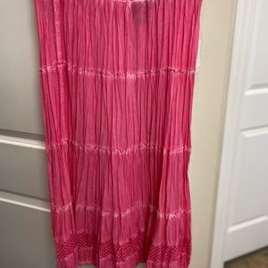 Style & Co maxi skirt, boho style